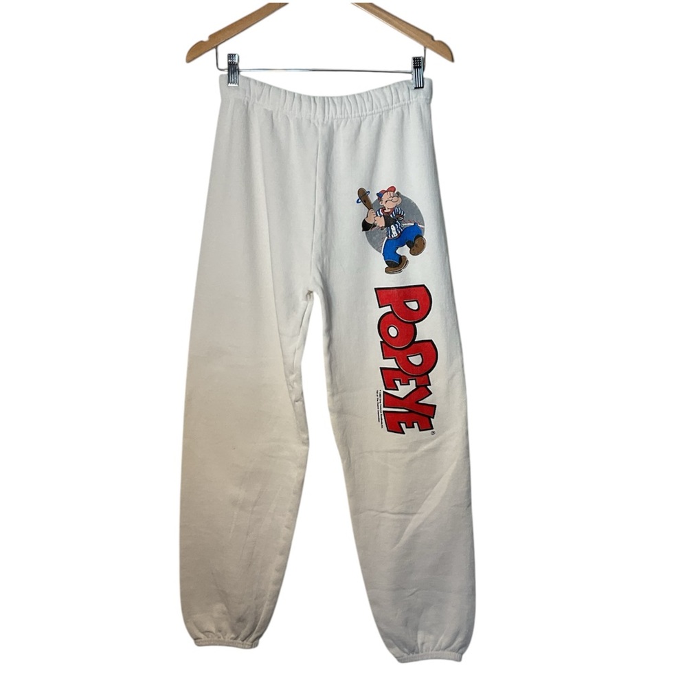 1993 Vintage Rare Popeye Spell Out Sweatpants Size Large